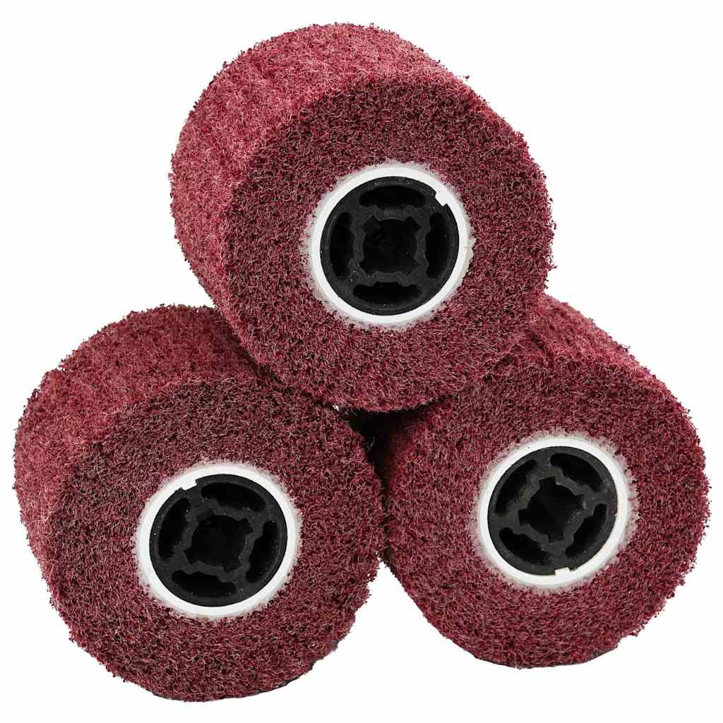 JUNG Vida Schleifrollen 3 pcs Rot 12 x 12 x 10 cm Synthetische Faser