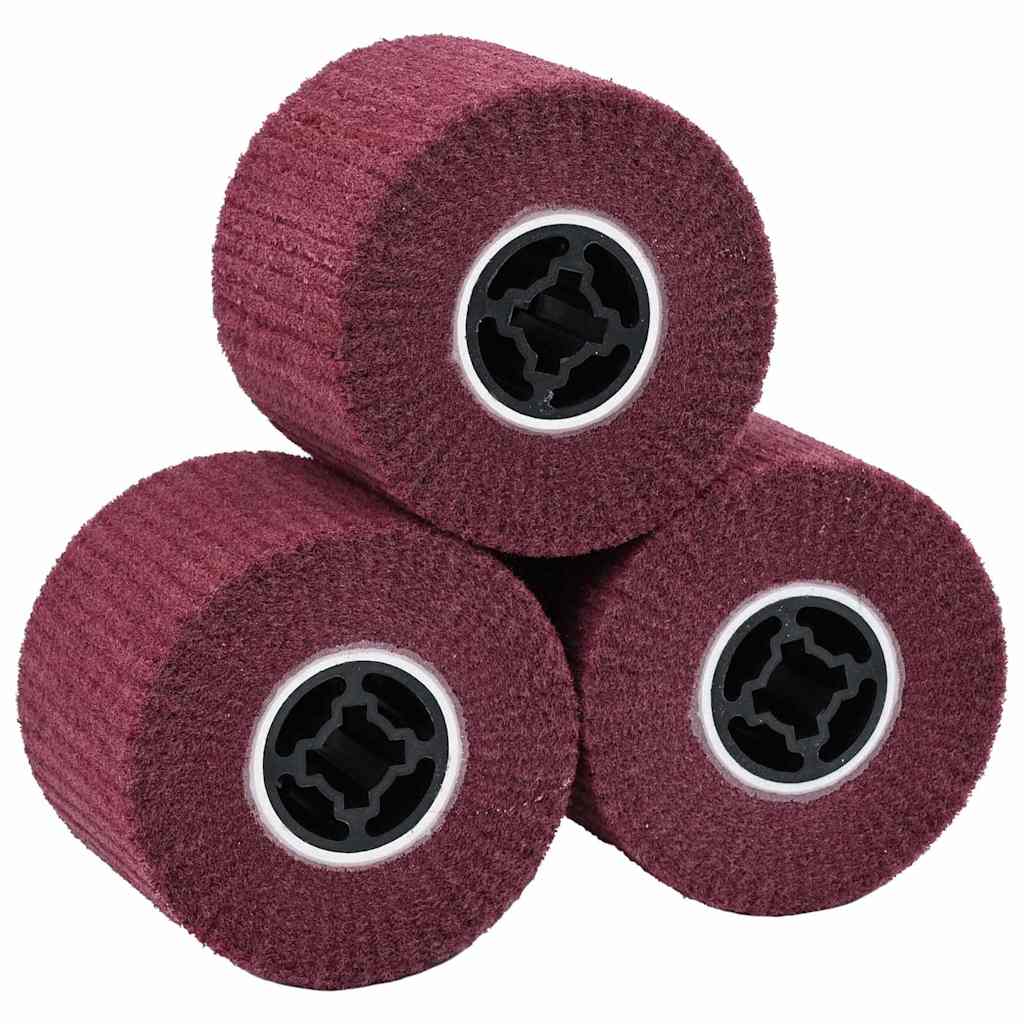 JUNG Vida Schleifrollen 3 pcs Rot 12 x 12 x 10 cm Synthetische Faser