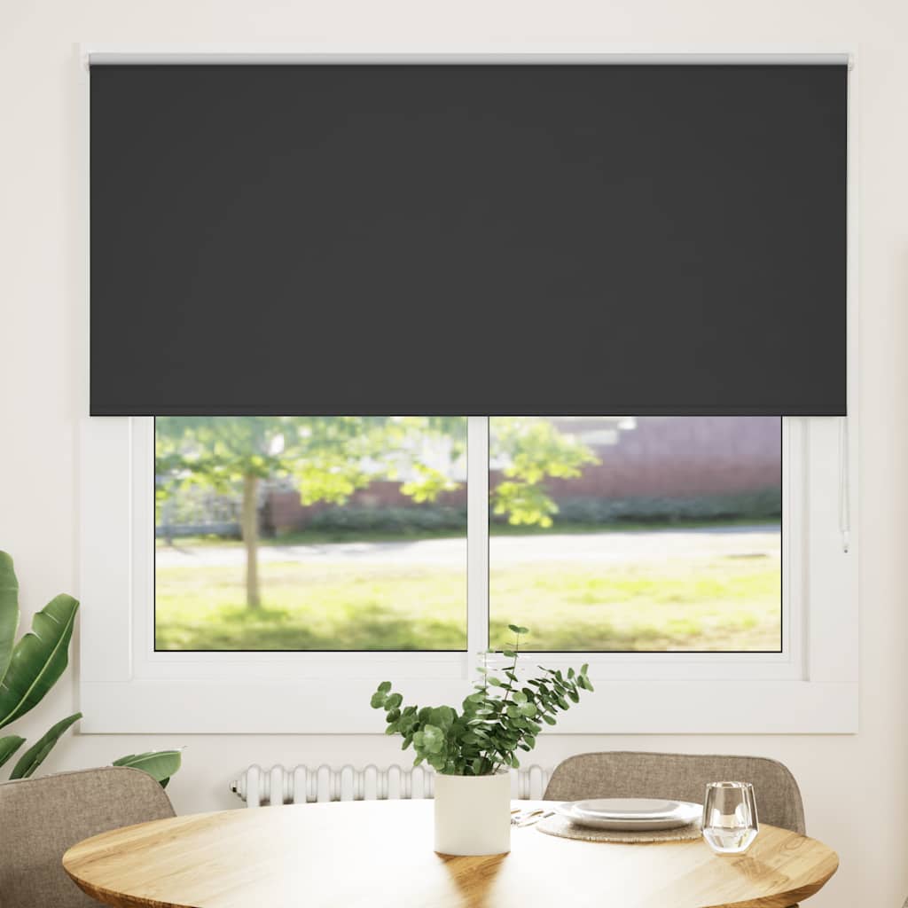 JUNG Vida Verdunkelungsrollo Schwarz 145x130 cm Stoffbreite 141,6 cm