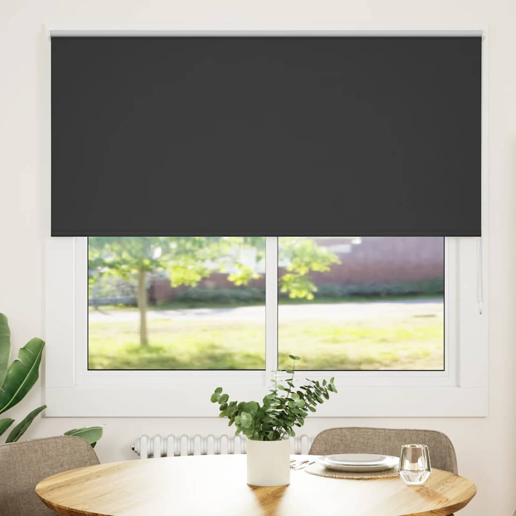 JUNG Vida Verdunkelungsrollo Schwarz 150x130 cm Stoffbreite 146,6 cm