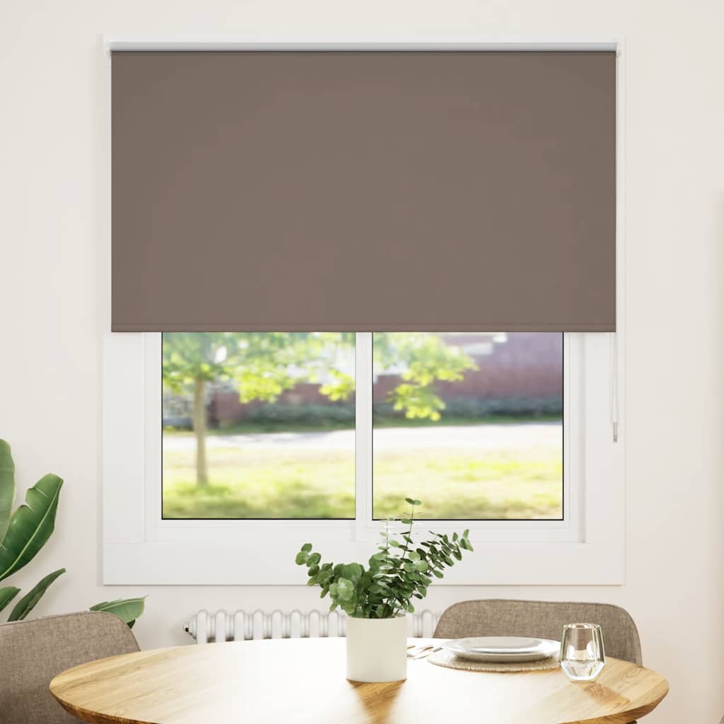 JUNG Vida Verdunkelungsrollo Kaffeebraun 130x150 cm Stoffbreite 126,6 cm