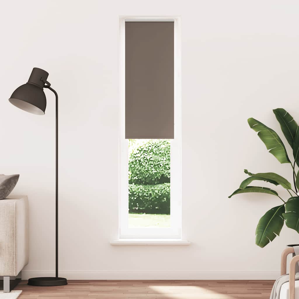 JUNG Vida Verdunkelungsrollo Kaffeebraun 60x230 cm Stoffbreite 55,7 cm