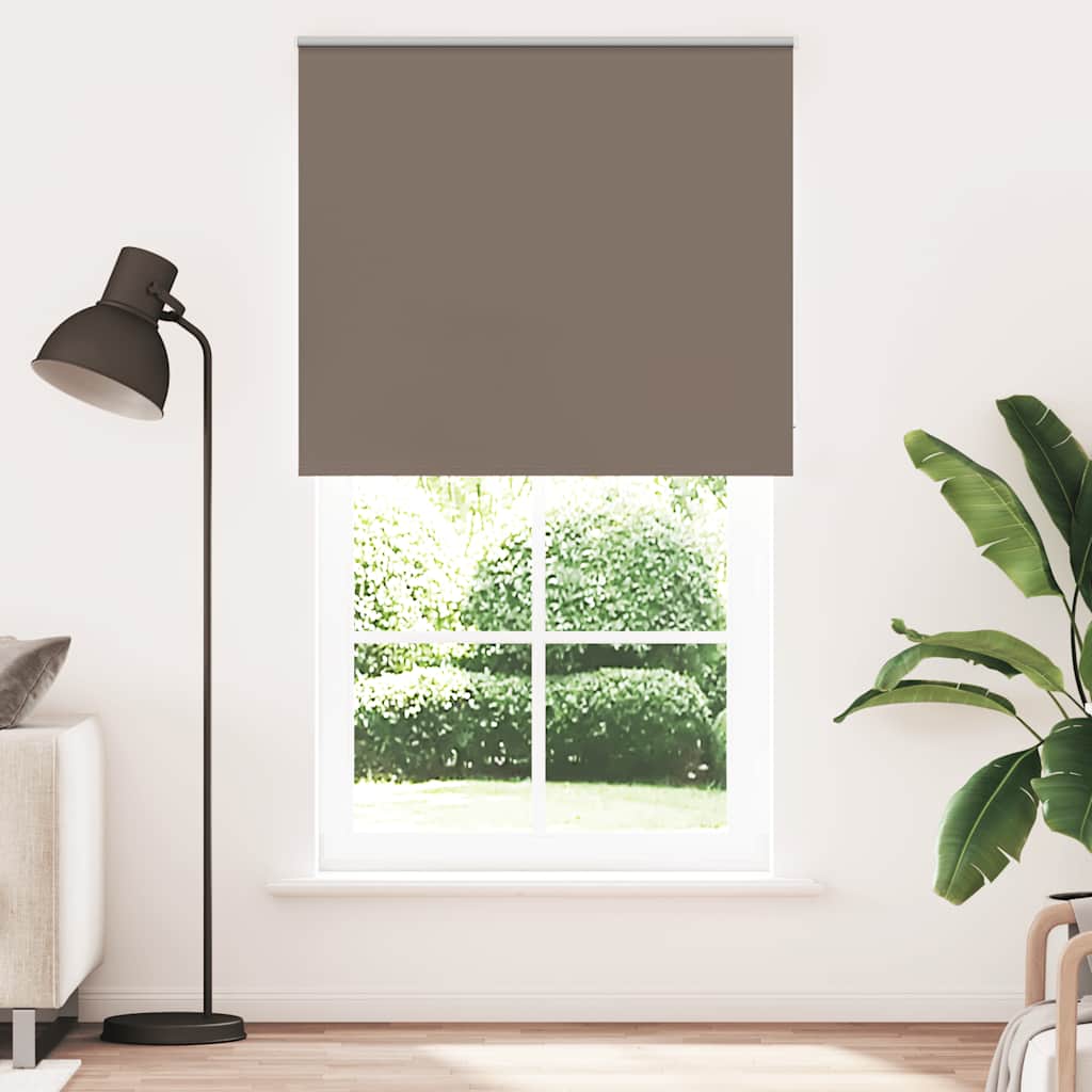 JUNG Vida Verdunkelungsrollo Kaffeebraun 140x230 cm Stoffbreite 136,6 cm
