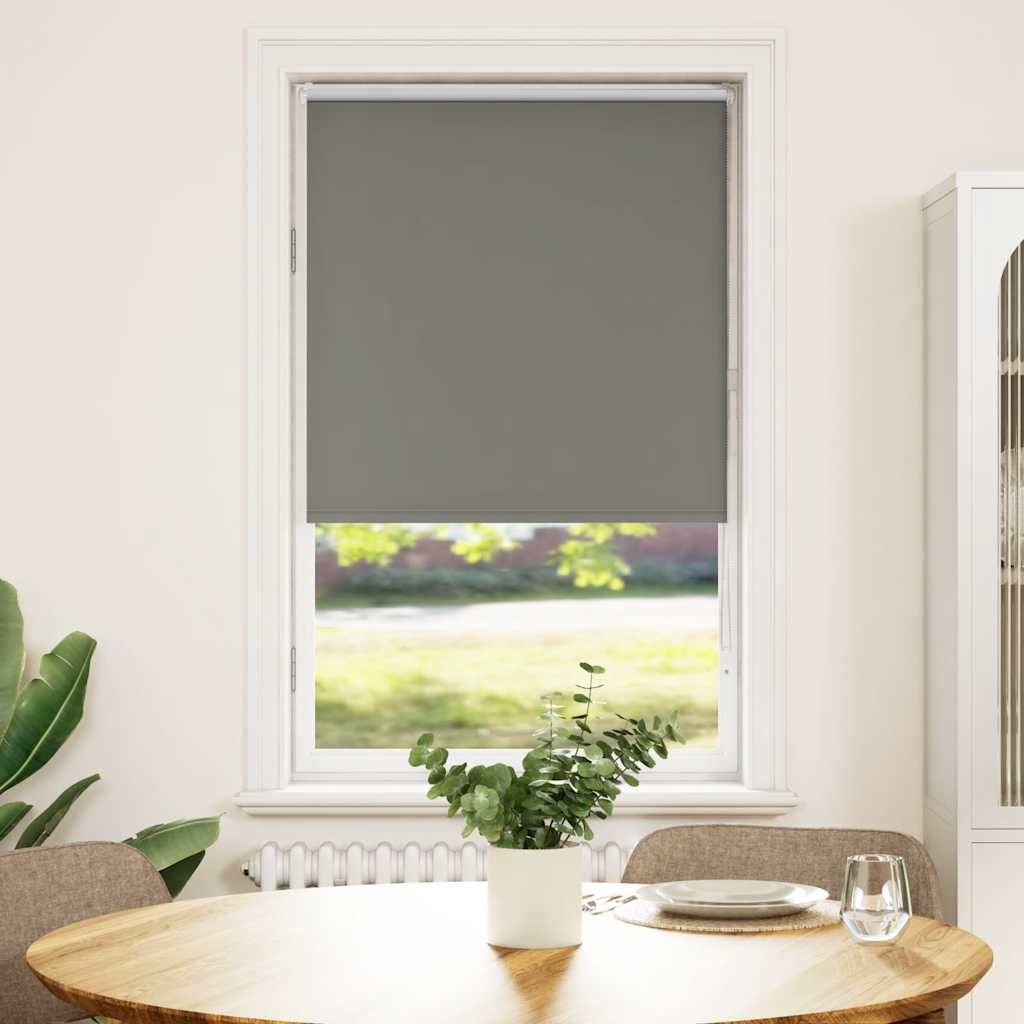 JUNG Vida Verdunkelungsrollo Grau 70x130 cm Stoffbreite 65,7 cm Polyester