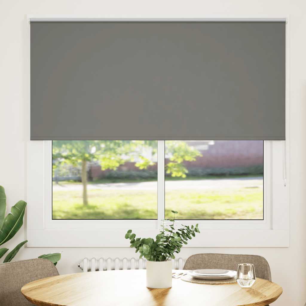 JUNG Vida Verdunkelungsrollo Grau 165x130cm Stoffbreite 161,6cm Polyester