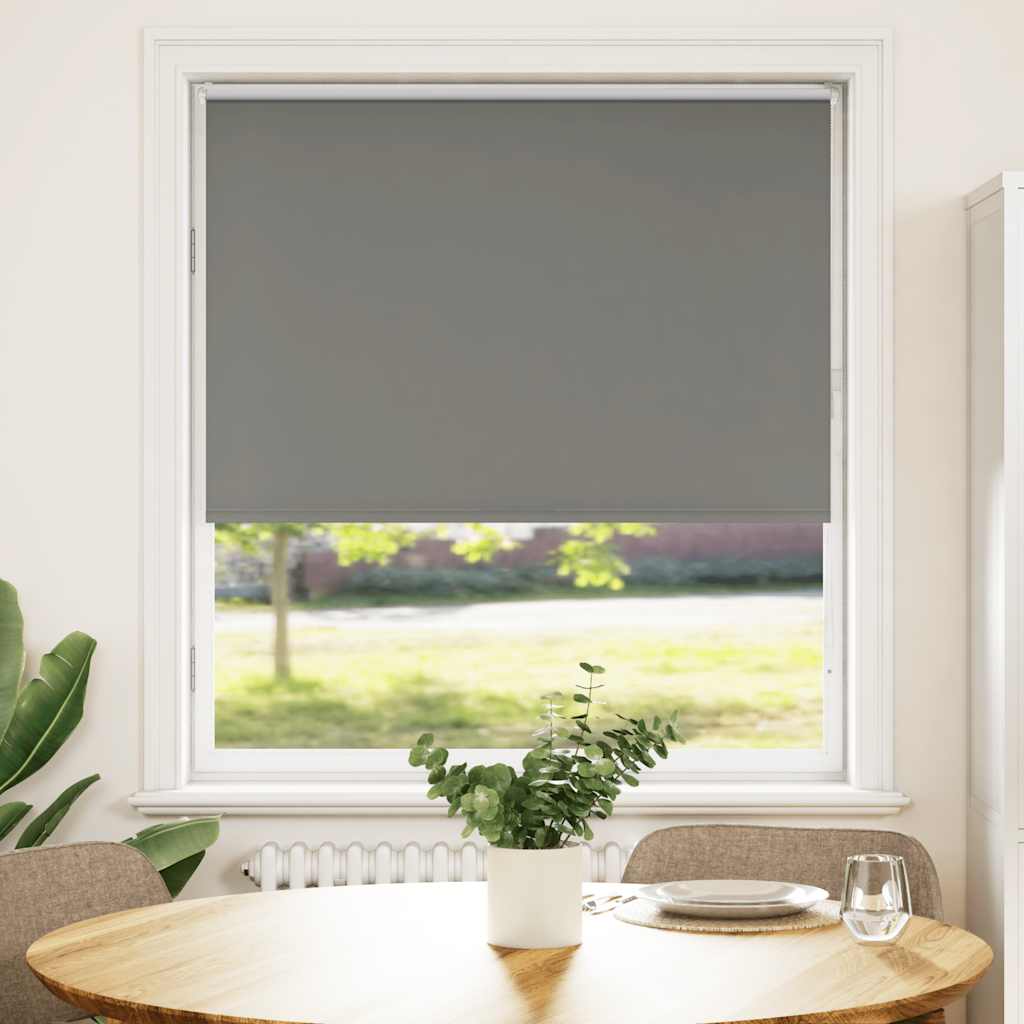 JUNG Vida Verdunkelungsrollo Grau 100x150cm Stoffbreite 95,7 cm Polyester