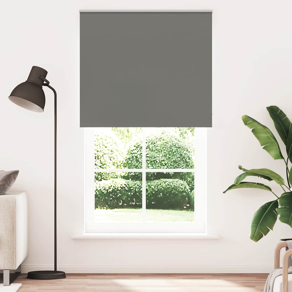 JUNG Vida Verdunkelungsrollo Grau 145x230cm Stoffbreite 141,6cm Polyester