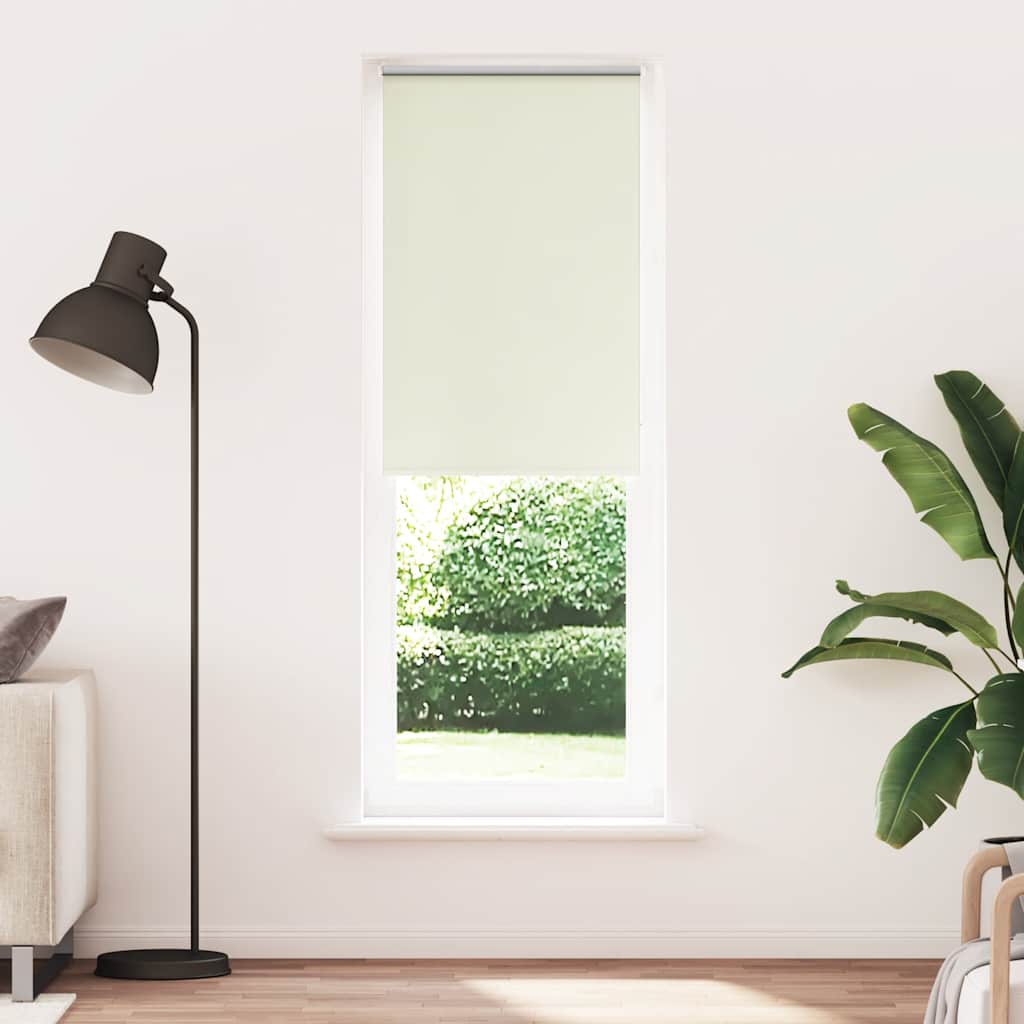 JUNG Vida Verdunkelungsrollo Cremeweiß 85x230cm Stoffbreite 80,7 cm
