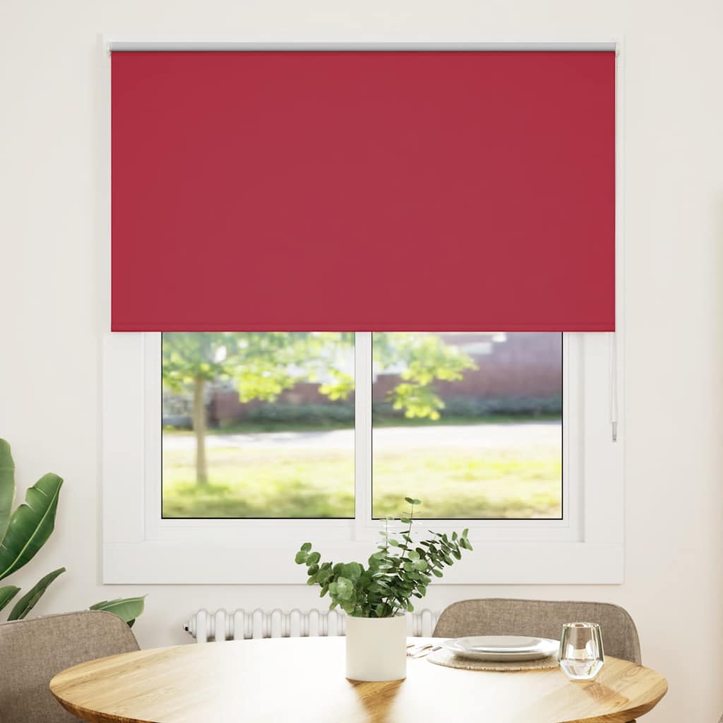 JUNG Vida Verdunkelungsrollo Rot 135x150cm Stoffbreite 131,6cm Polyester