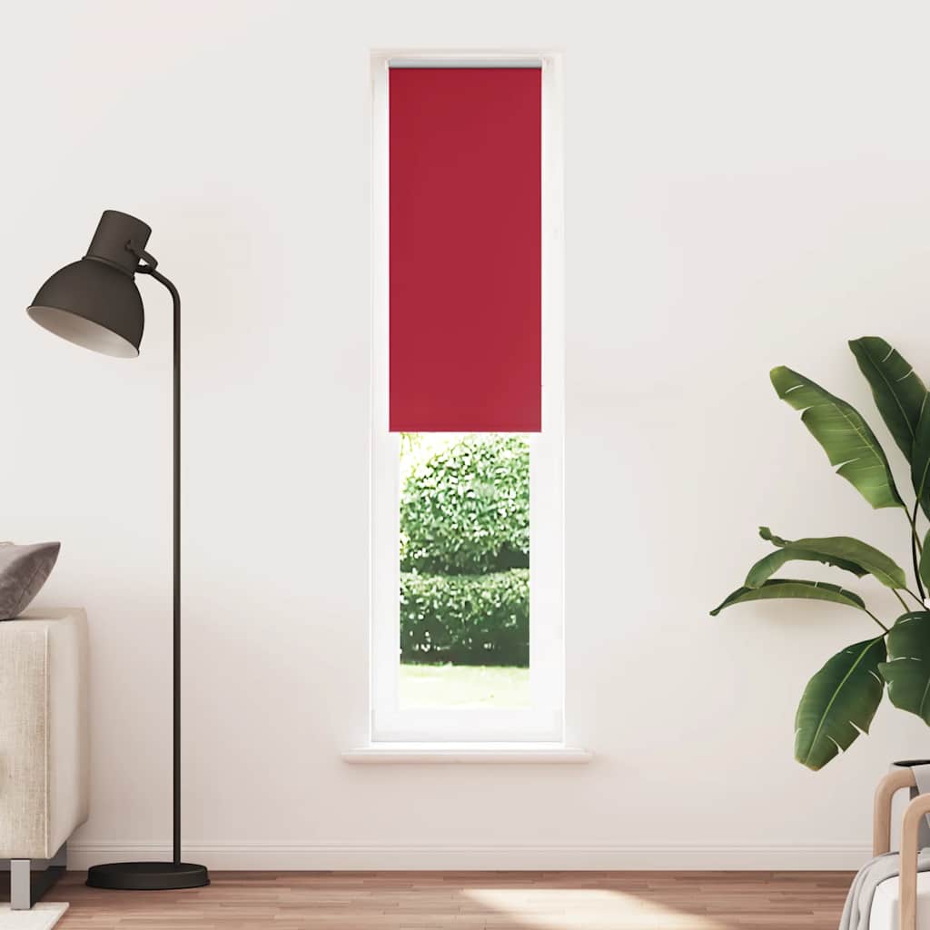 JUNG Vida Verdunkelungsrollo Rot 40x210 cm Stoffbreite 35,7 cm Polyester