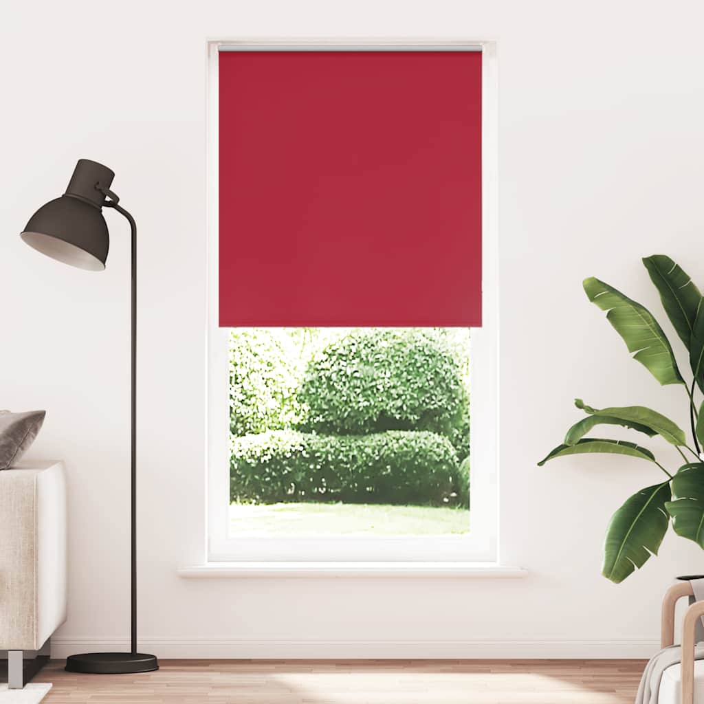 JUNG Vida Verdunkelungsrollo Rot 110x210cm Stoffbreite 105,7cm Polyester