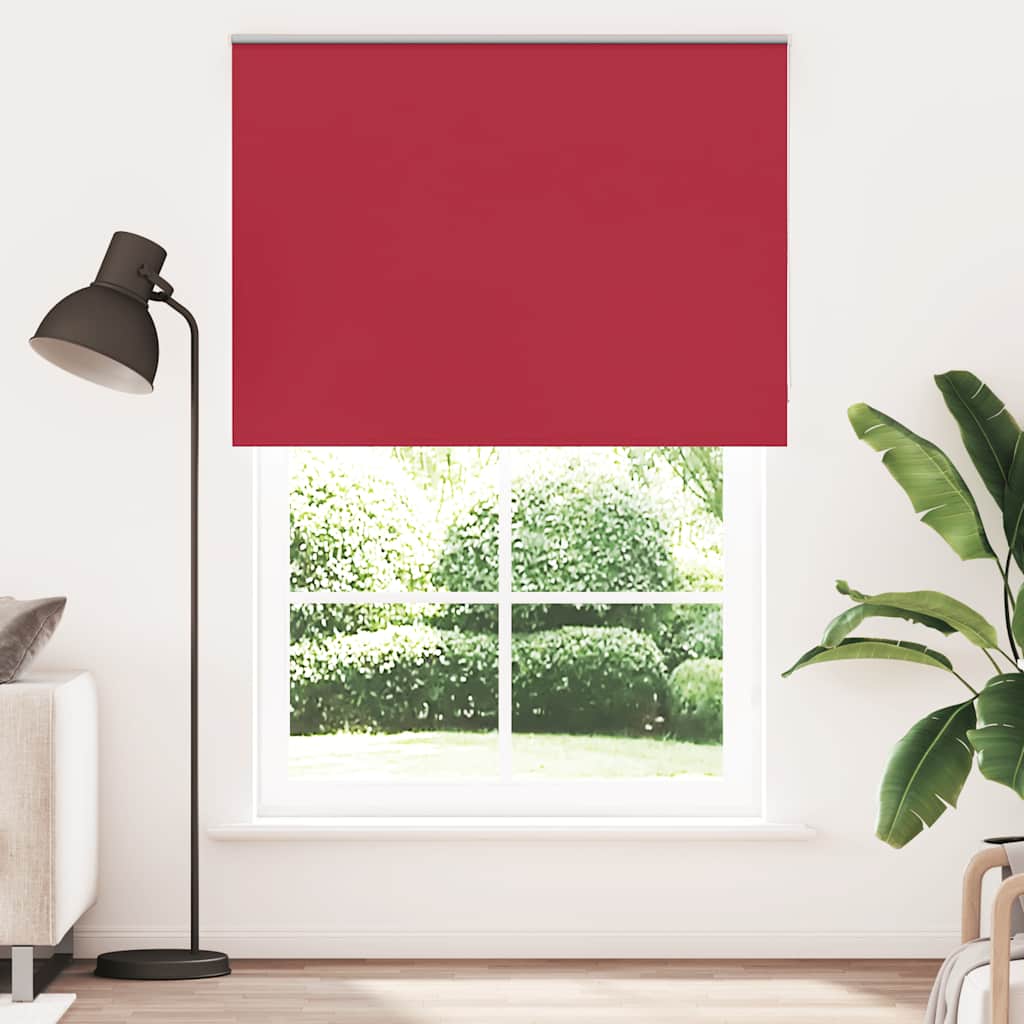 JUNG Vida Verdunkelungsrollo Rot 145x230cm Stoffbreite 141,6cm Polyester