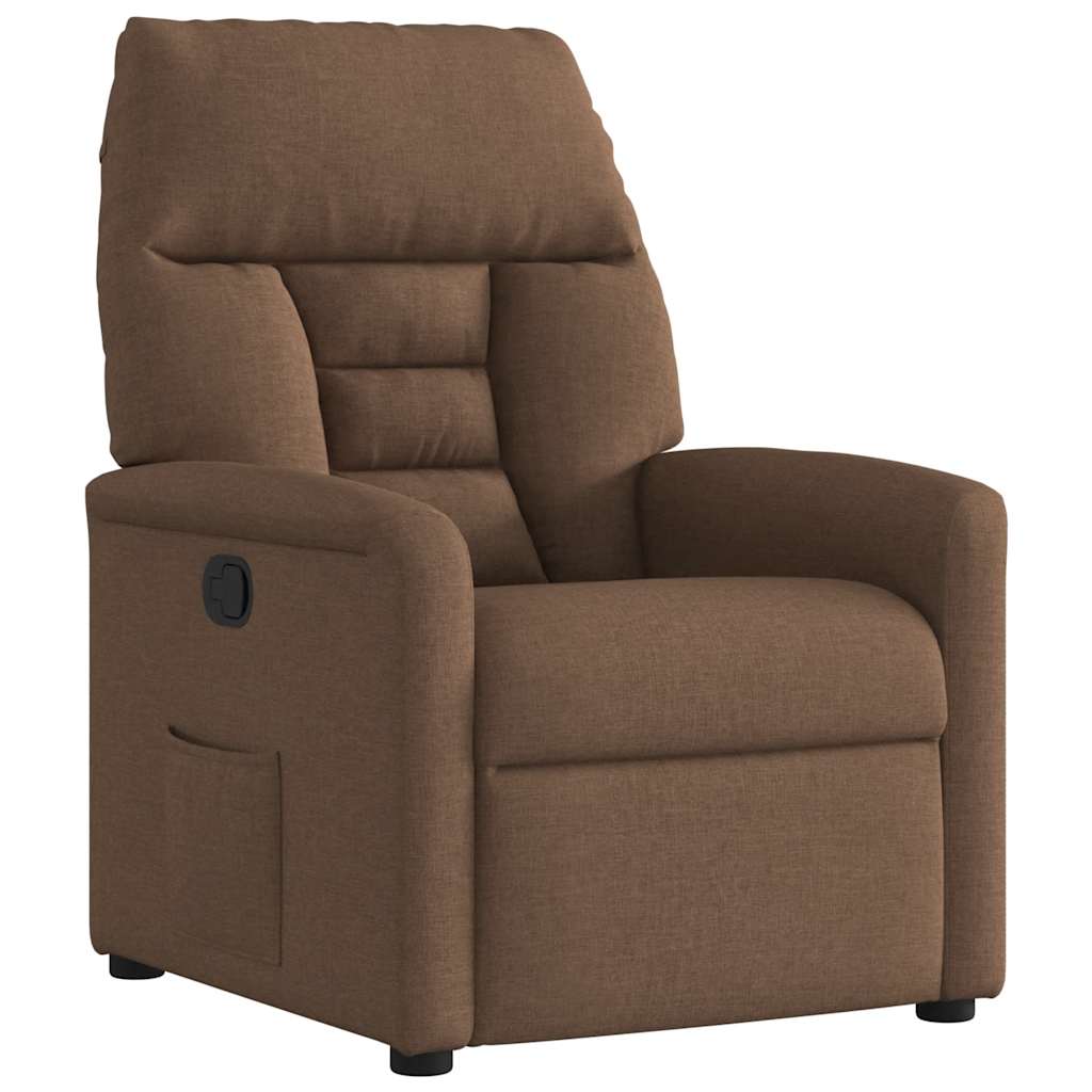 JUNG Vida Relaxsessel Braun Stoff