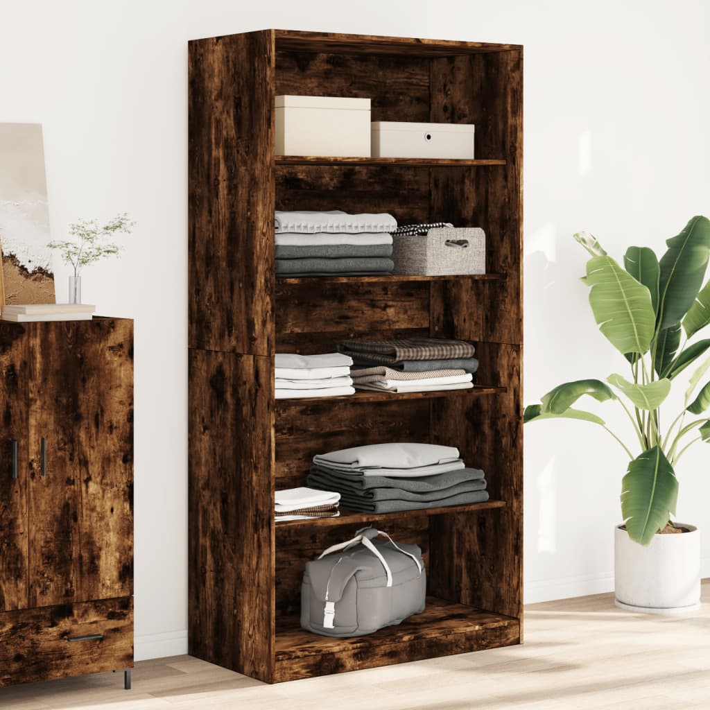 JUNG Vida Kleiderschrank Räuchereiche 100x50x200 cm Holzwerkstoff
