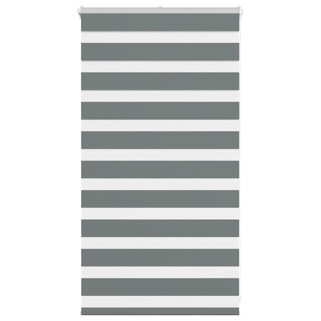 JUNG Vida Doppelrollo Dunkelgrau 80x100 cm Stoffbreite 75,9 cm Polyester