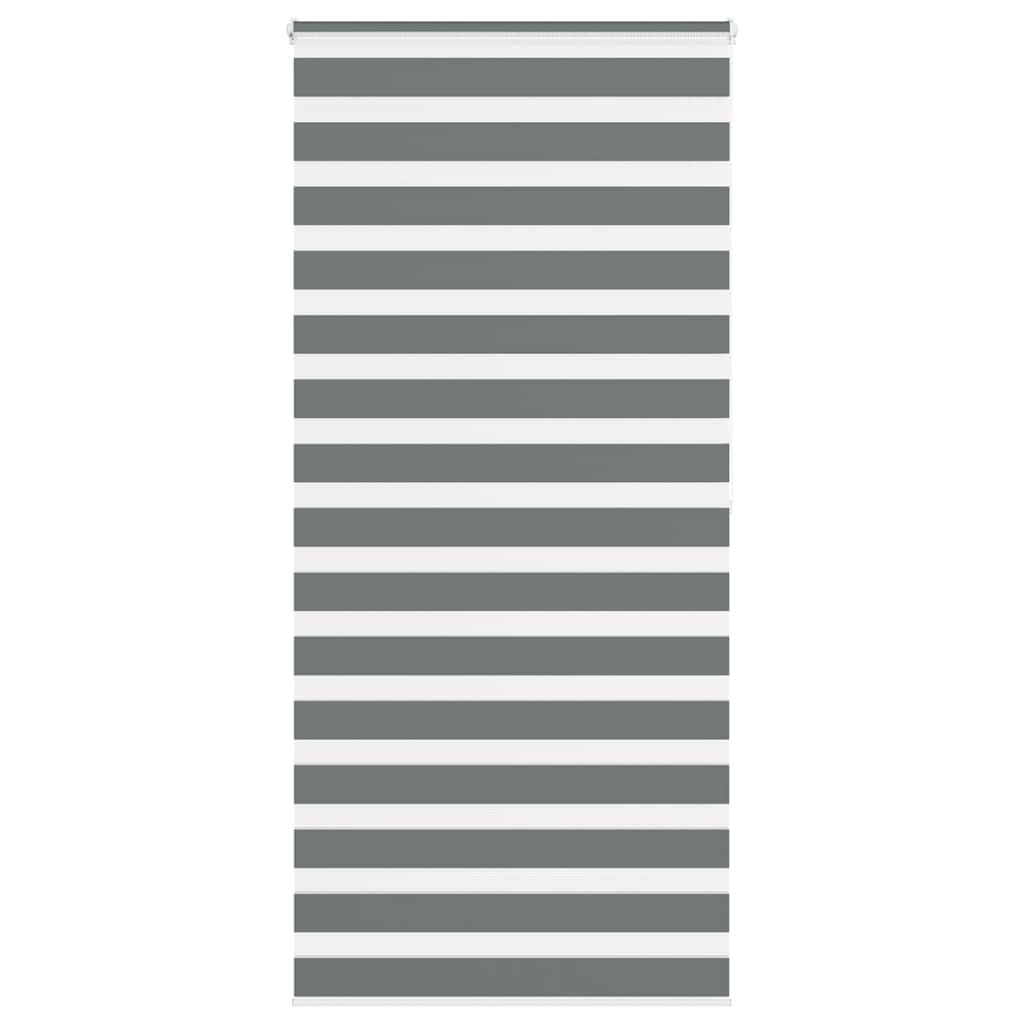 JUNG Vida Doppelrollo Dunkelgrau 95x200 cm Stoffbreite 90,9 cm Polyester