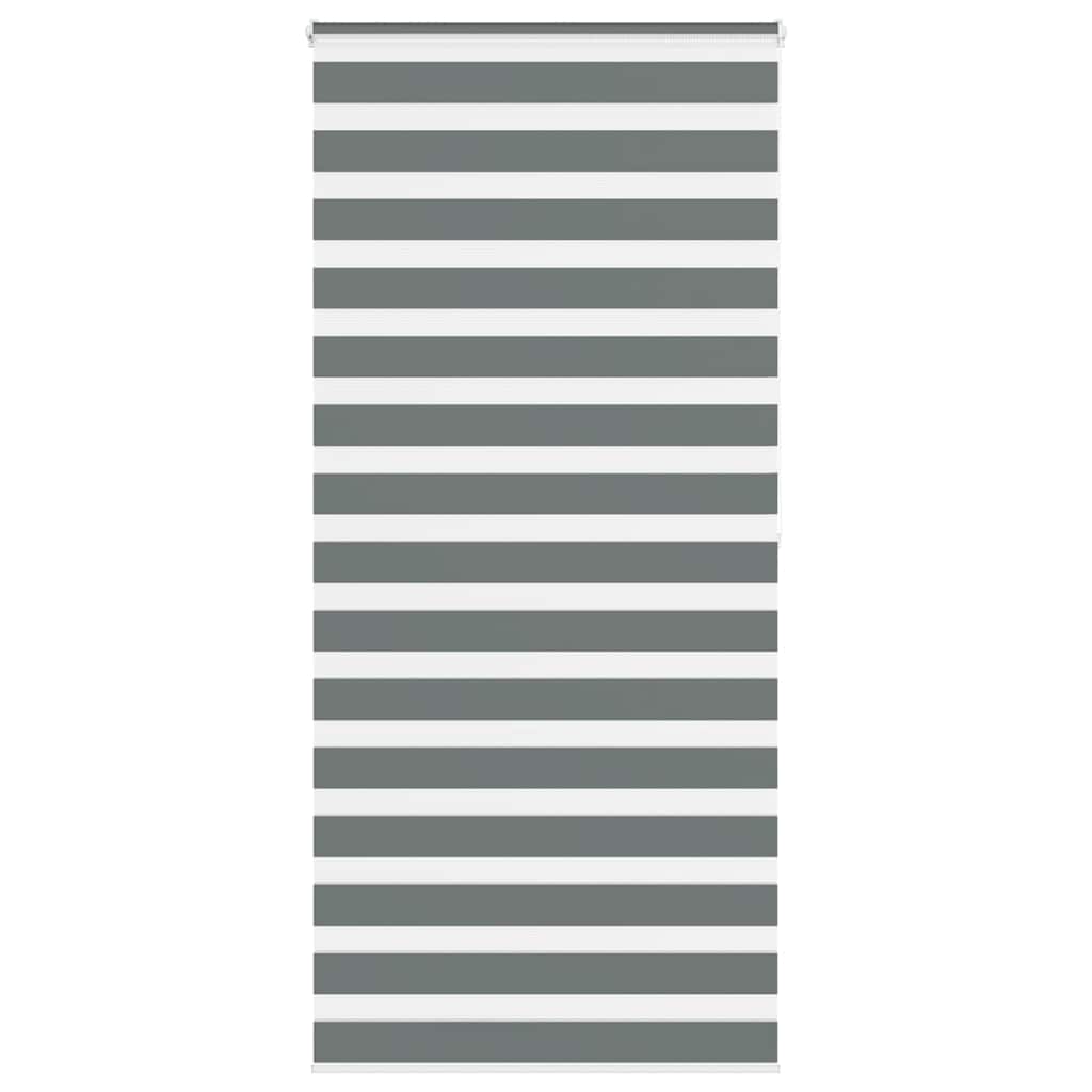 JUNG Vida Doppelrollo Dunkelgrau 110x200 cm Stoffbreite 105,9 cm Polyester