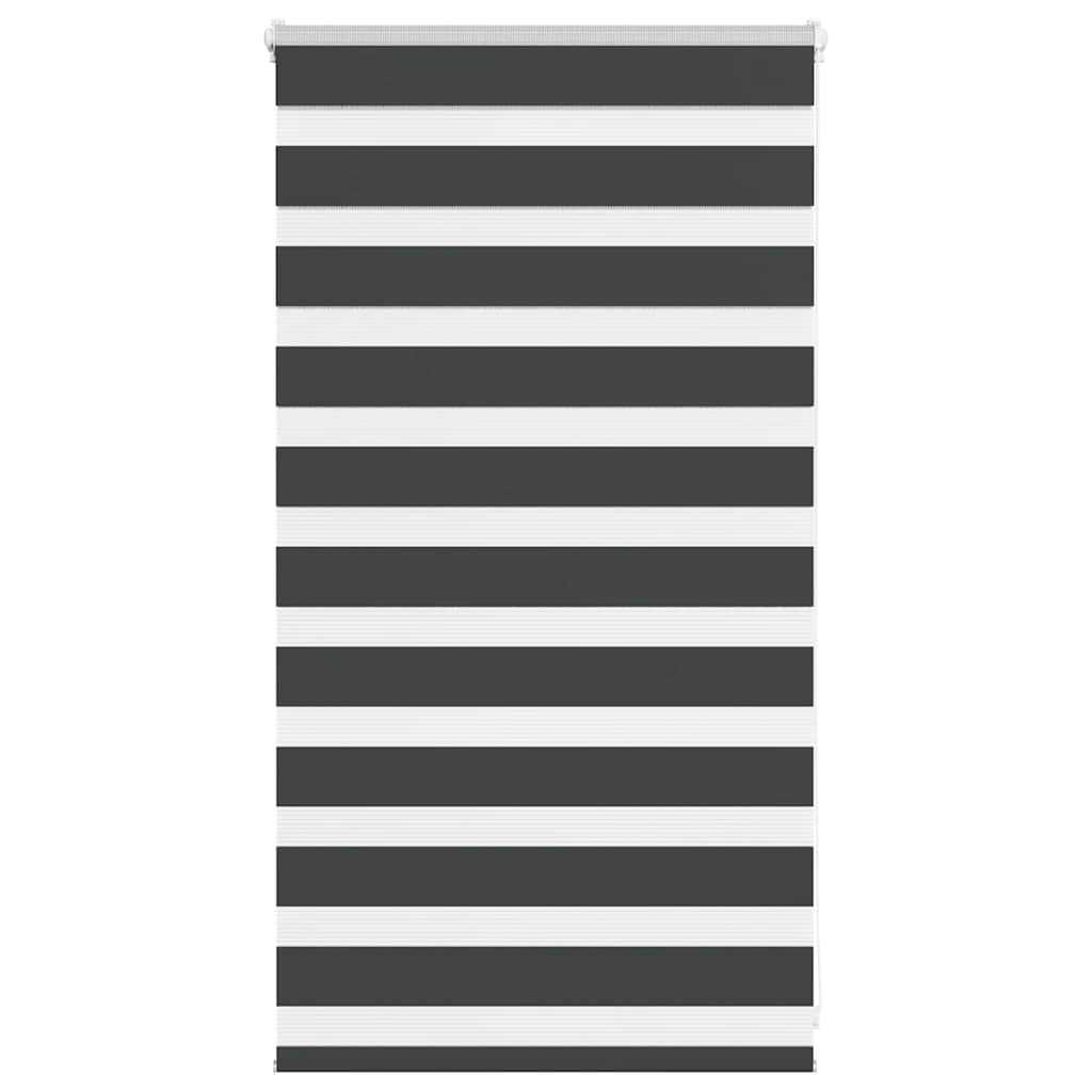 JUNG Vida Doppelrollo Schwarz 75x100 cm Stoffbreite 70,9 cm Polyester