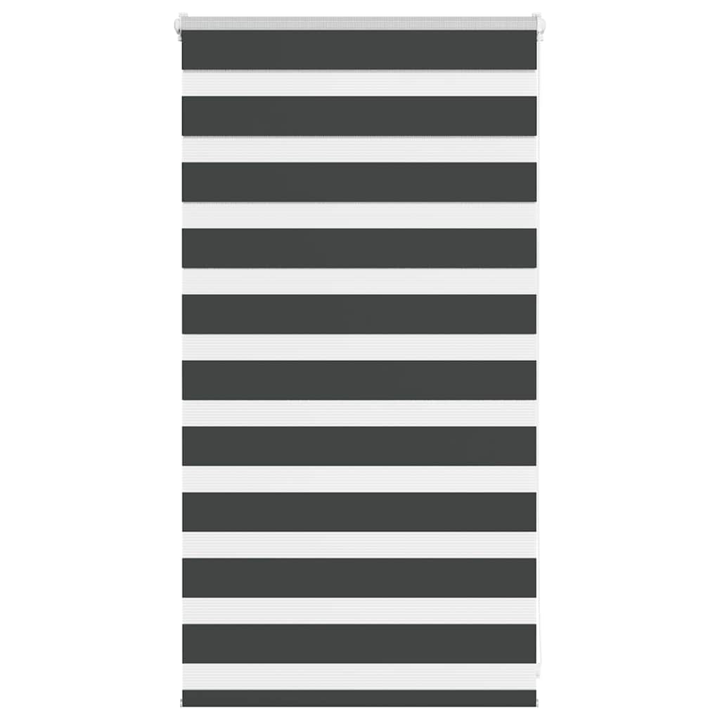 JUNG Vida Doppelrollo Schwarz 80x100 cm Stoffbreite 75,9 cm Polyester
