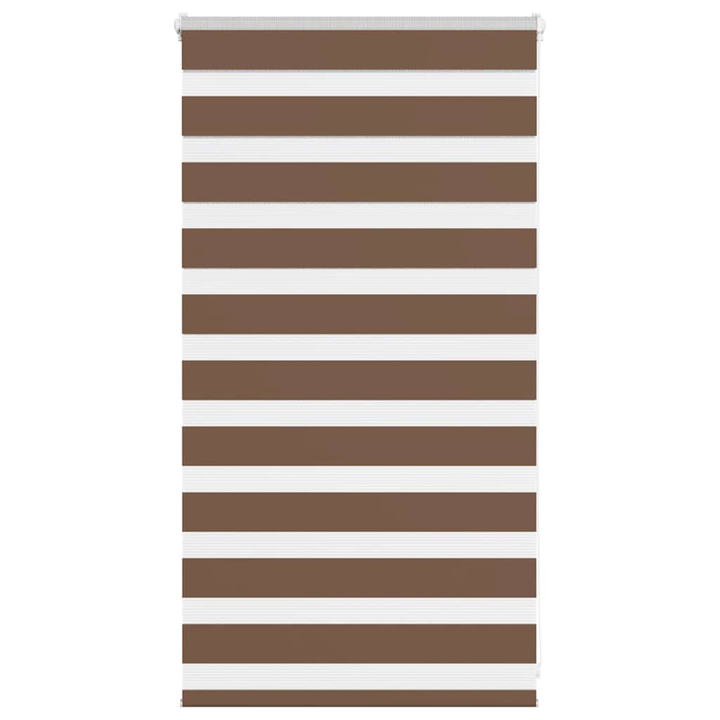 JUNG Vida Doppelrollo Braun 90x100 cm Stoffbreite 85,9 cm Polyester