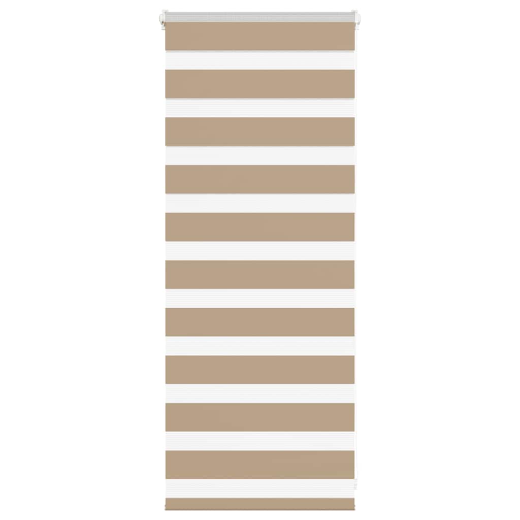 JUNG Vida Doppelrollo Sandbraun 65x100 cm Stoffbreite 60,9 cm Polyester