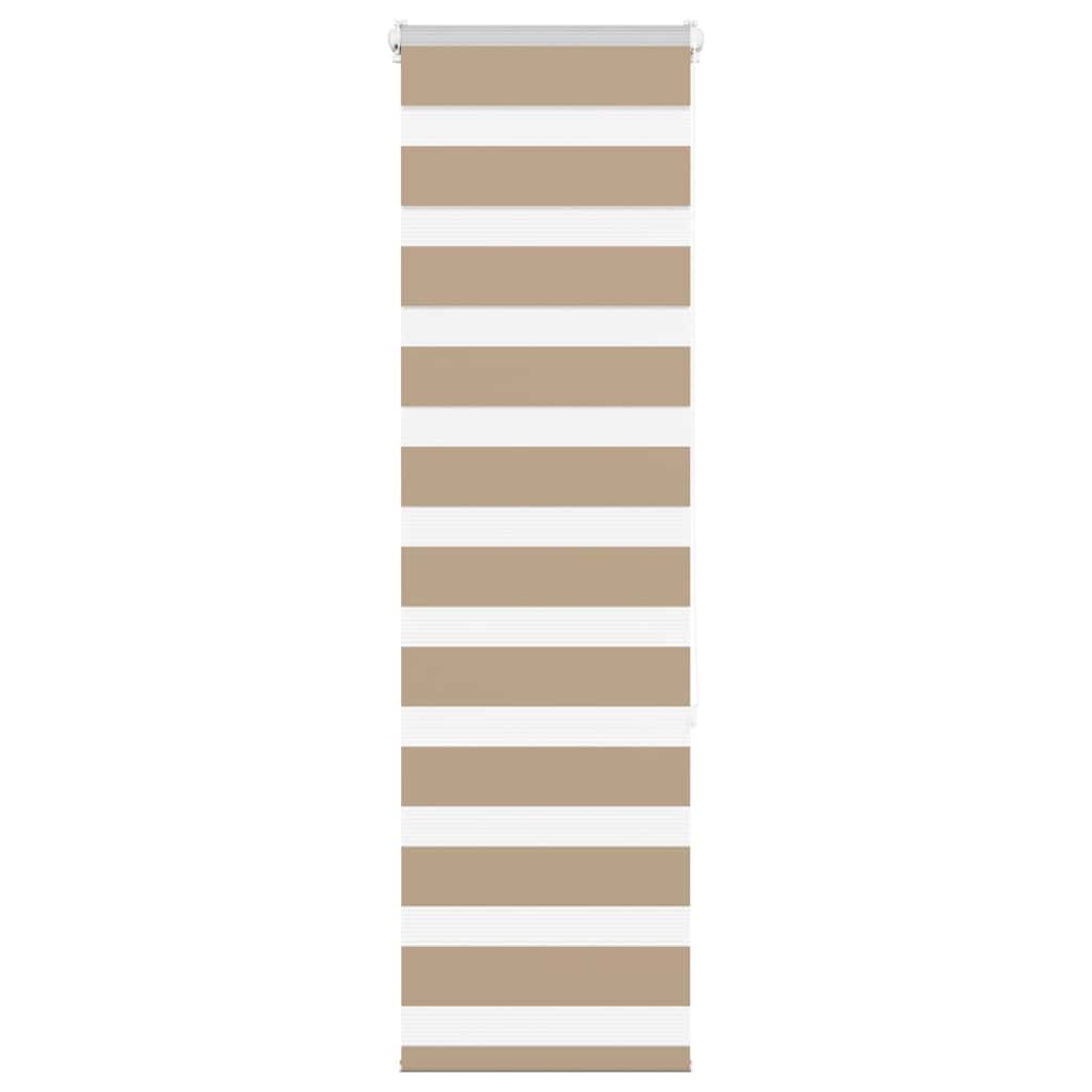 JUNG Vida Doppelrollo Sandbraun 45x150 cm Stoffbreite 40,9 cm Polyester