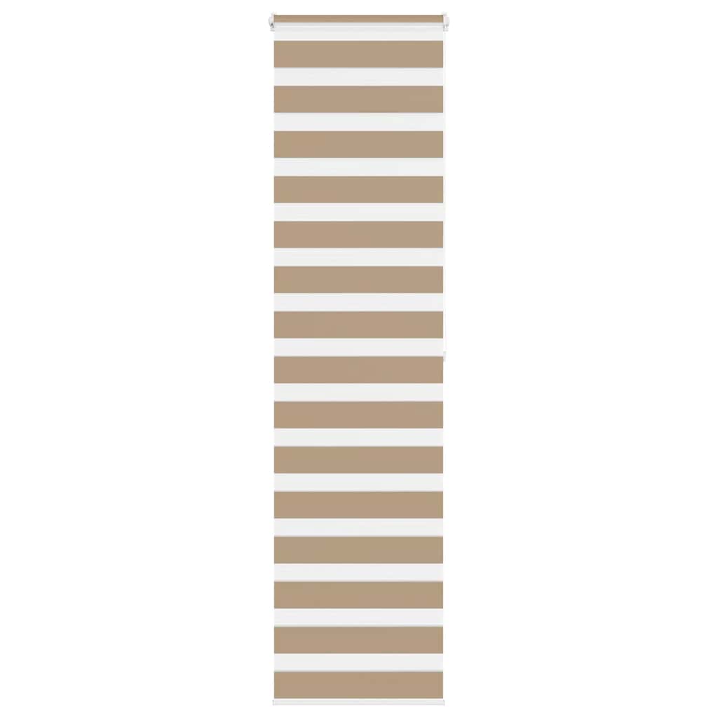 JUNG Vida Doppelrollo Sandbraun 60x200 cm Stoffbreite 55,9 cm Polyester