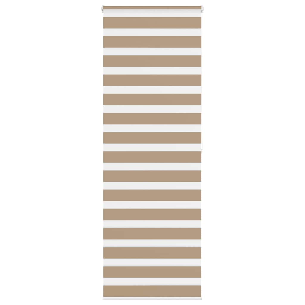 JUNG Vida Doppelrollo Sandbraun 90x200 cm Stoffbreite 85,9 cm Polyester