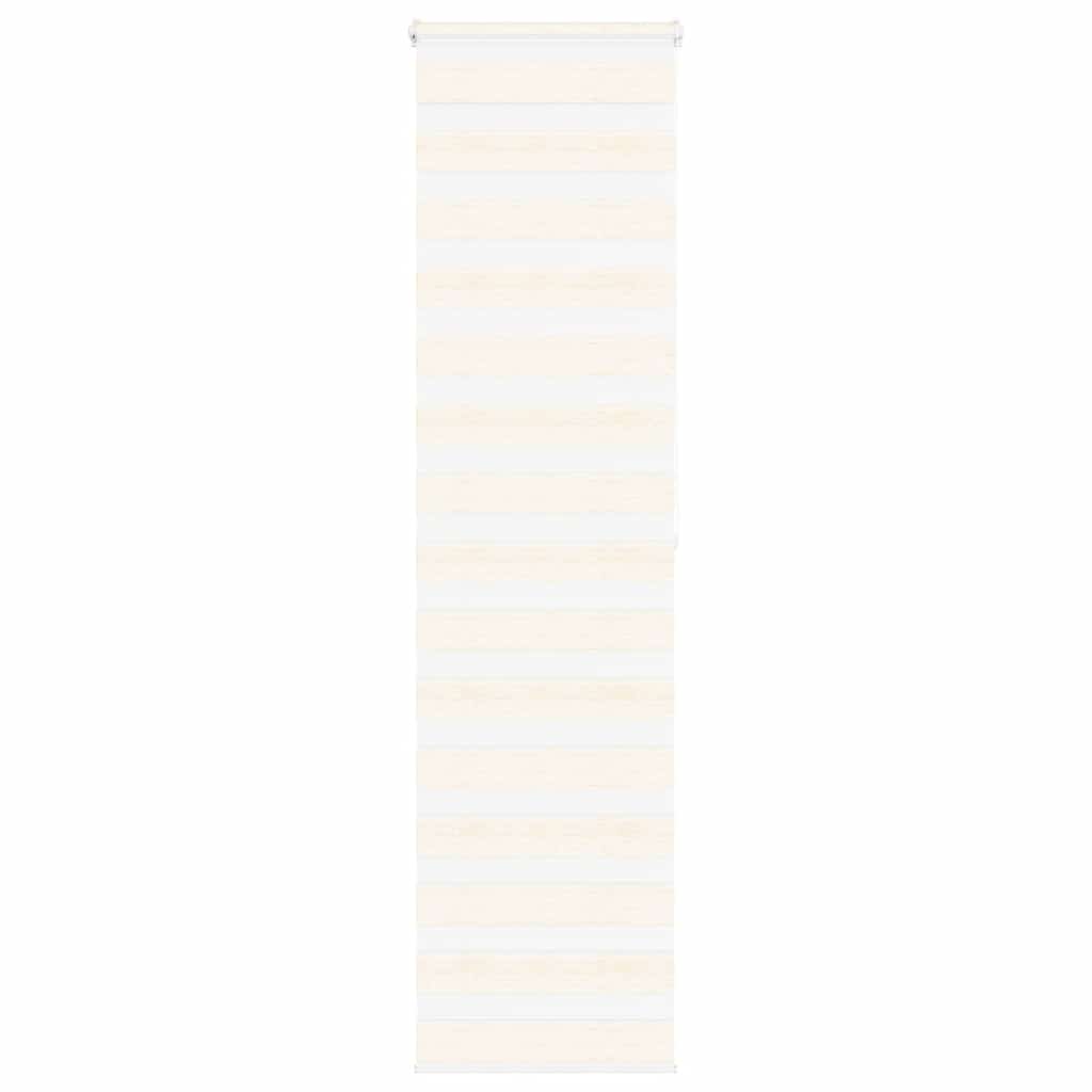 JUNG Vida Doppelrollo Marmorbeige 65x200 cm Stoffbreite 60,9 cm Polyester