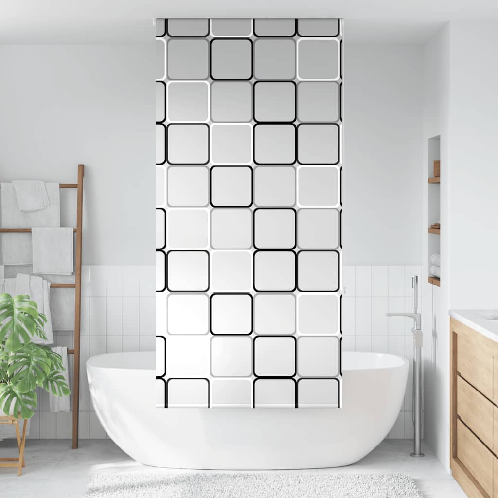 JUNG Vida Duschrollo 90x240 cm Stoffbreite 86 cm