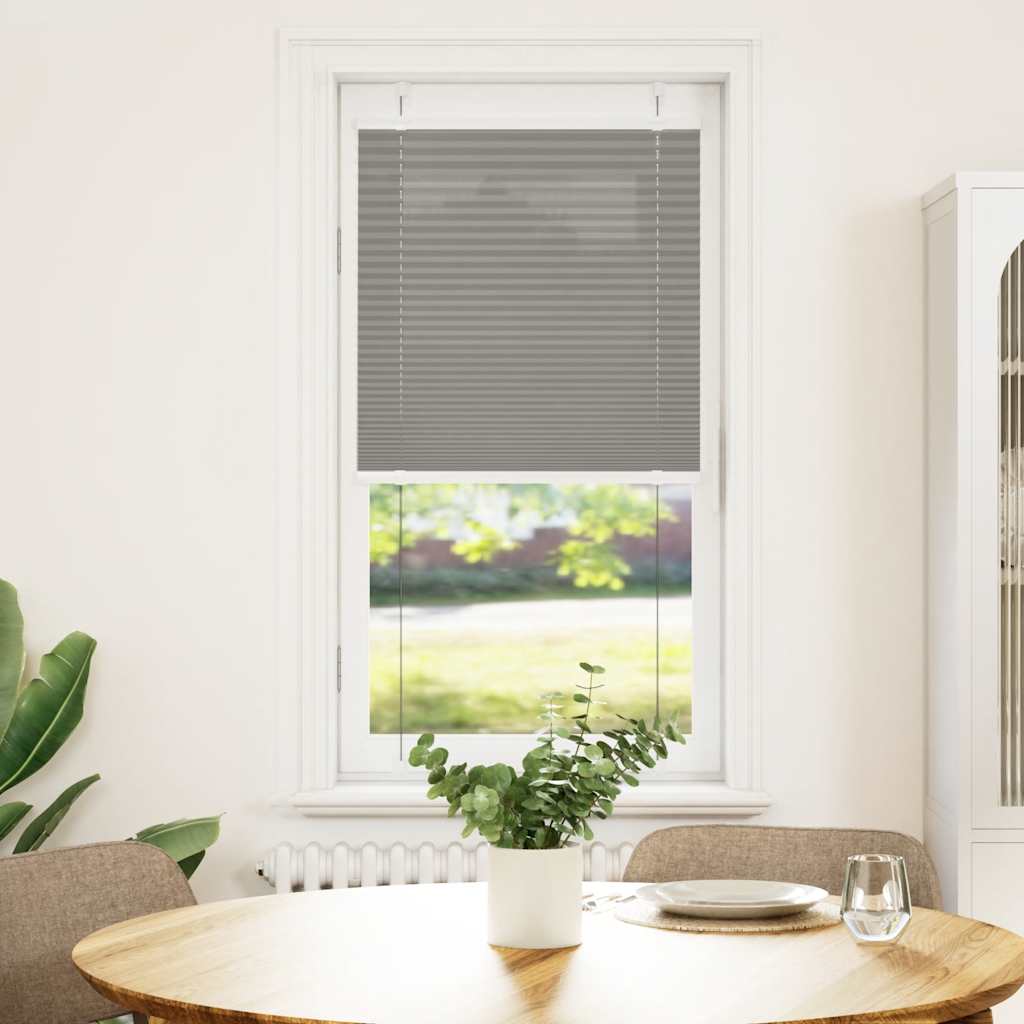 JUNG Vida Plissee Anthrazit 65x100 cm Stoffbreite 64,4 cm Polyester