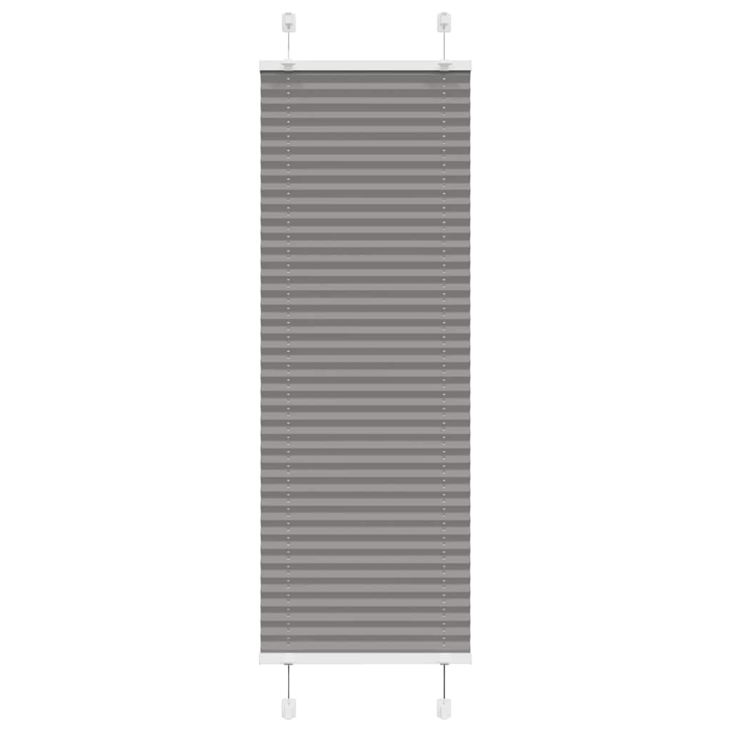 JUNG Vida Plissee Anthrazit 45x150 cm Stoffbreite 44,4 cm Polyester