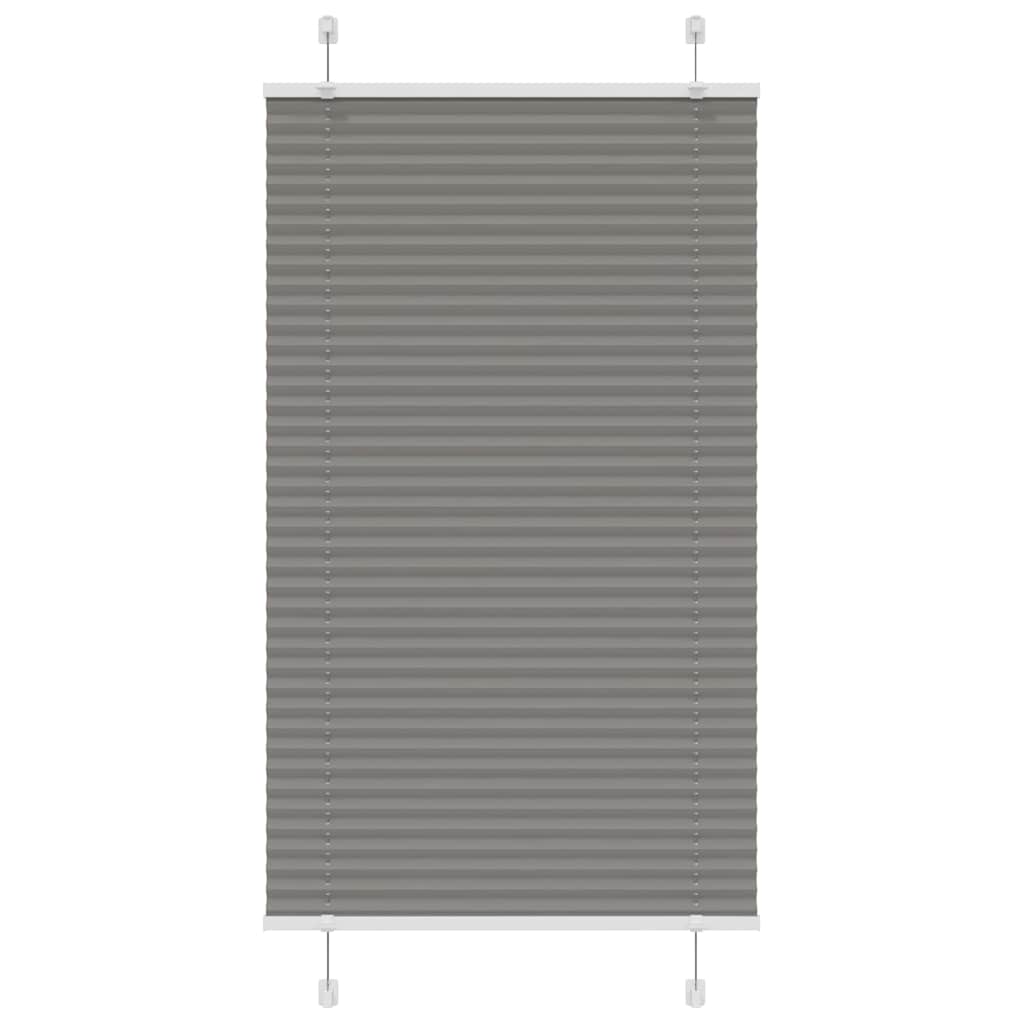 JUNG Vida Plissee Anthrazit 80x150 cm Stoffbreite 79,4 cm Polyester