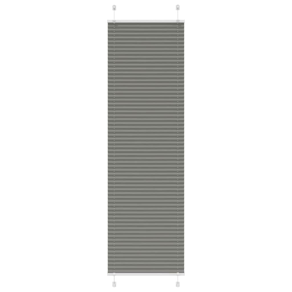 JUNG Vida Plissee Anthrazit 65x200 cm Stoffbreite 64,4 cm Polyester