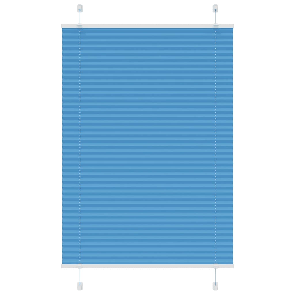 JUNG Vida Plissee Blau 90x100 cm Stoffbreite 89,4 cm Polyester