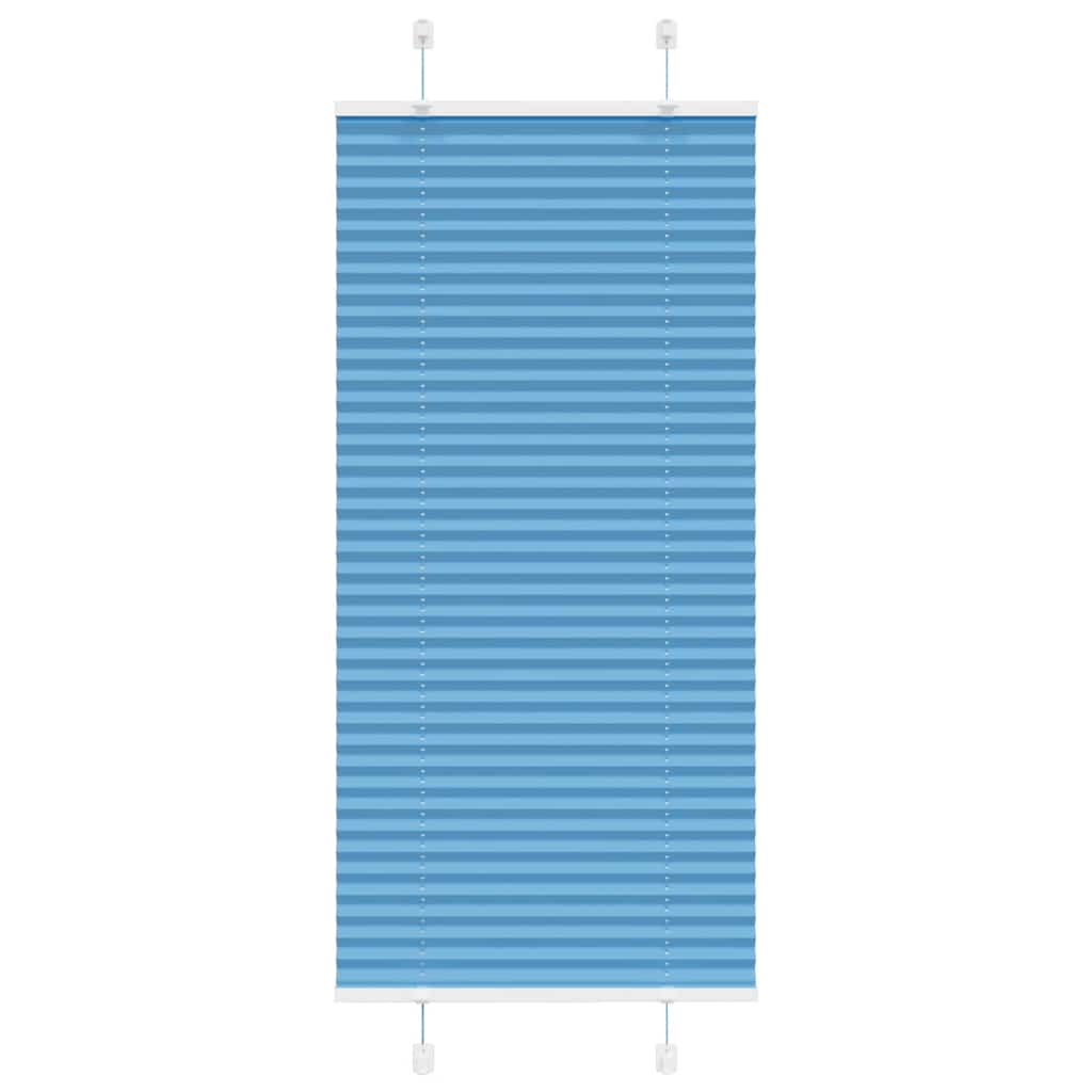 JUNG Vida Plissee Blau 55x150 cm Stoffbreite 54,4 cm Polyester