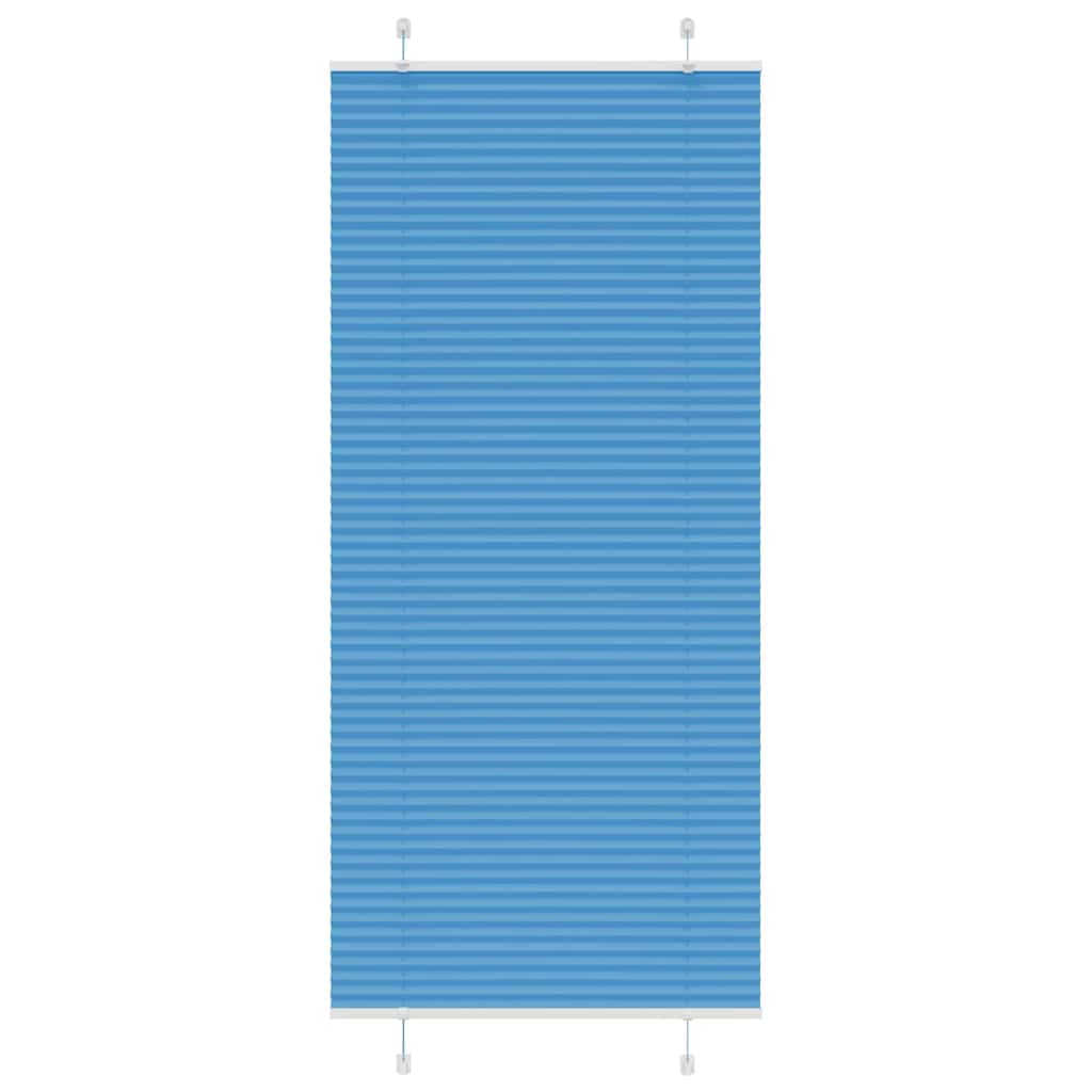 JUNG Vida Plissee Blau 90x200 cm Stoffbreite 89,4 cm Polyester