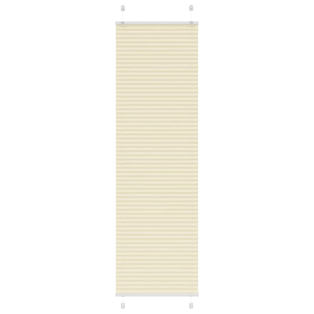 JUNG Vida Plissee Creme 55x200 cm Stoffbreite 54,4 cm Polyester