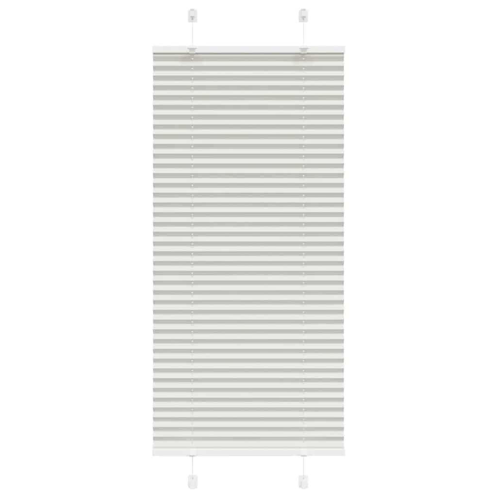 JUNG Vida Plissee Hellgrau 60x150 cm Stoffbreite 59,4 cm Polyester