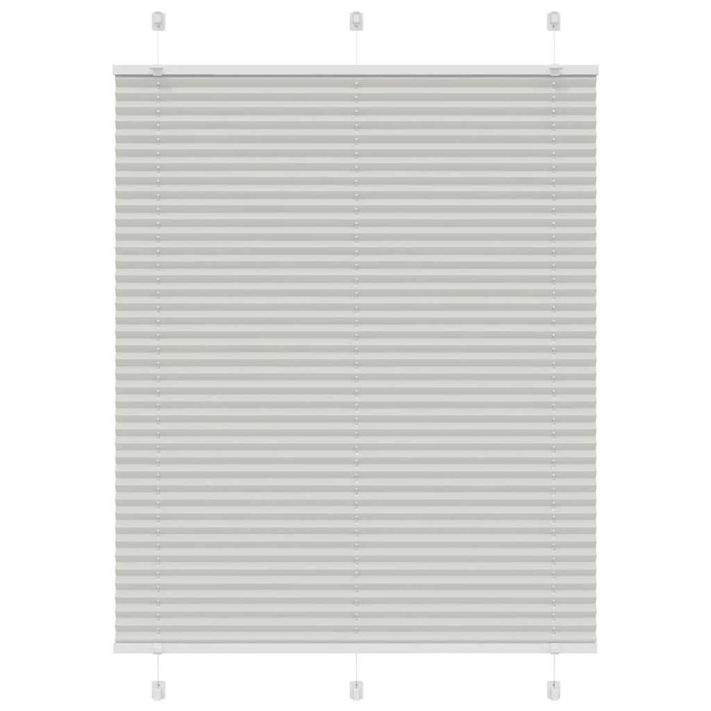 JUNG Vida Plissee Hellgrau 110x150 cm Stoffbreite 109,4 cm Polyester