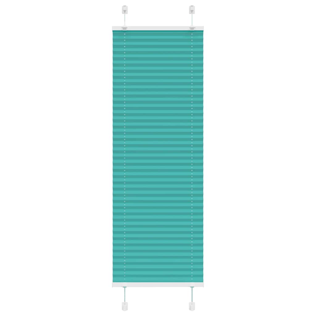 JUNG Vida Plissee Petrolgrün 40x100 cm Stoffbreite 39,4 cm Polyester