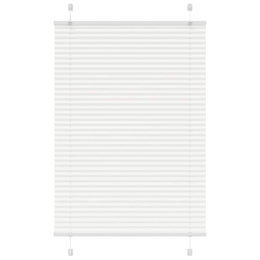 JUNG Vida Plissee Weiß 85x100 cm Stoffbreite 84,4 cm Polyester