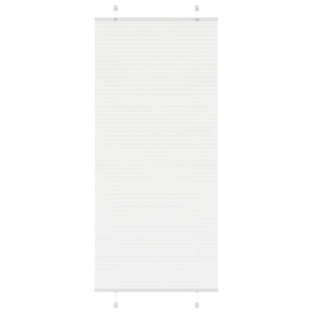 JUNG Vida Plissee Weiß 90x200 cm Stoffbreite 89,4 cm Polyester