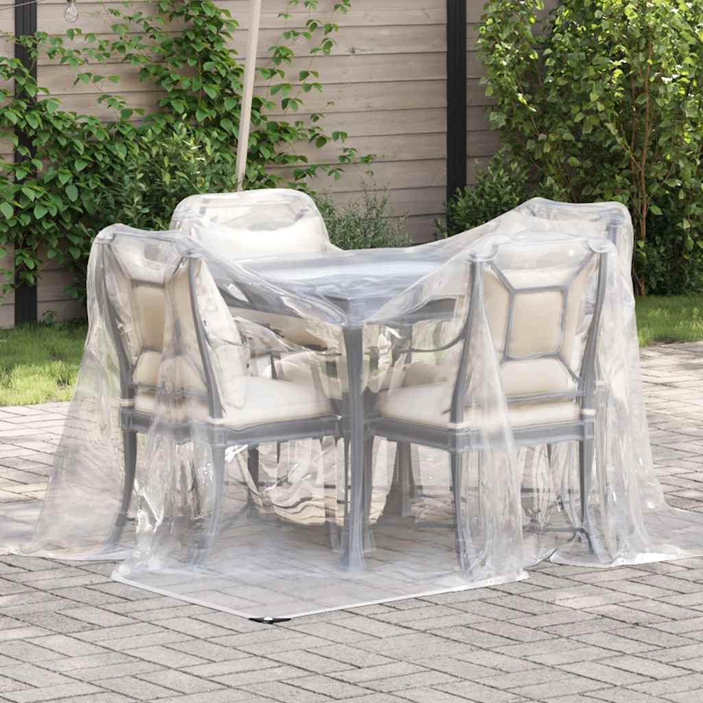 JUNG Vida Transparente Plane mit Ösen 2x3 m Polyethylen