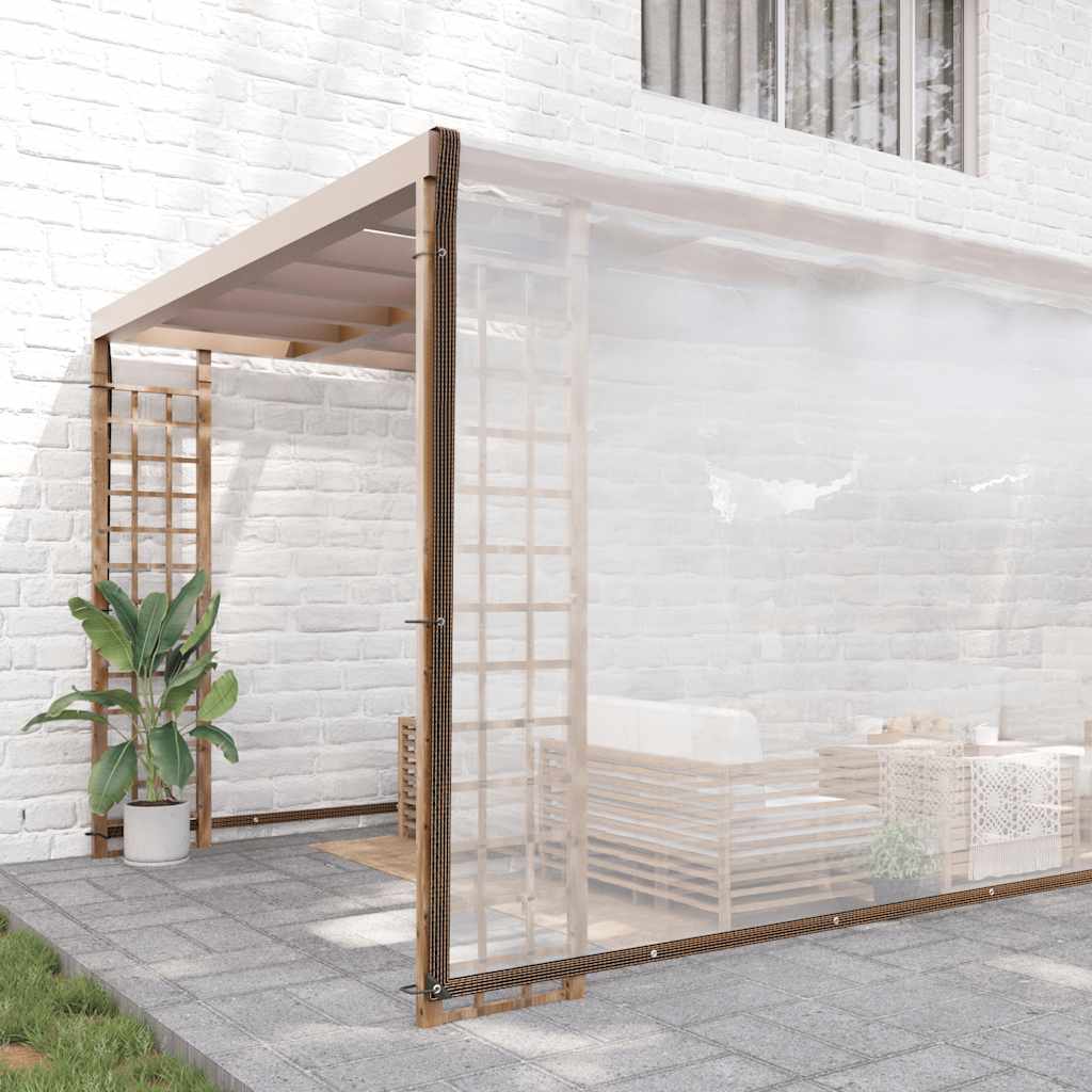 JUNG Vida Transparente Plane mit Ösen 8x12 m Polyethylen