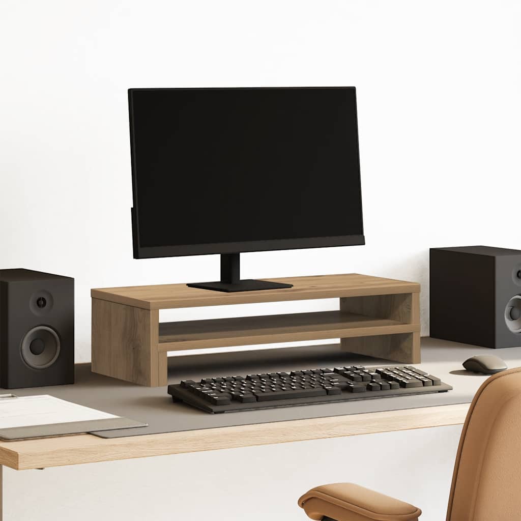 JUNG Vida Monitorständer Artisan-Eiche 54x22x15 cm Holzwerkstoff