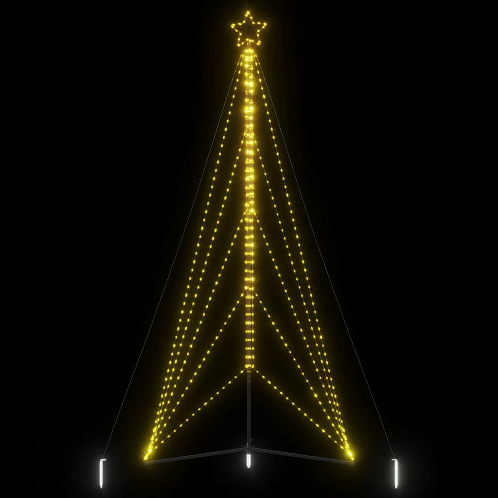 JUNG Vida LED Weihnachtsbaum 615 LEDs Warmweiß 404,5 cm