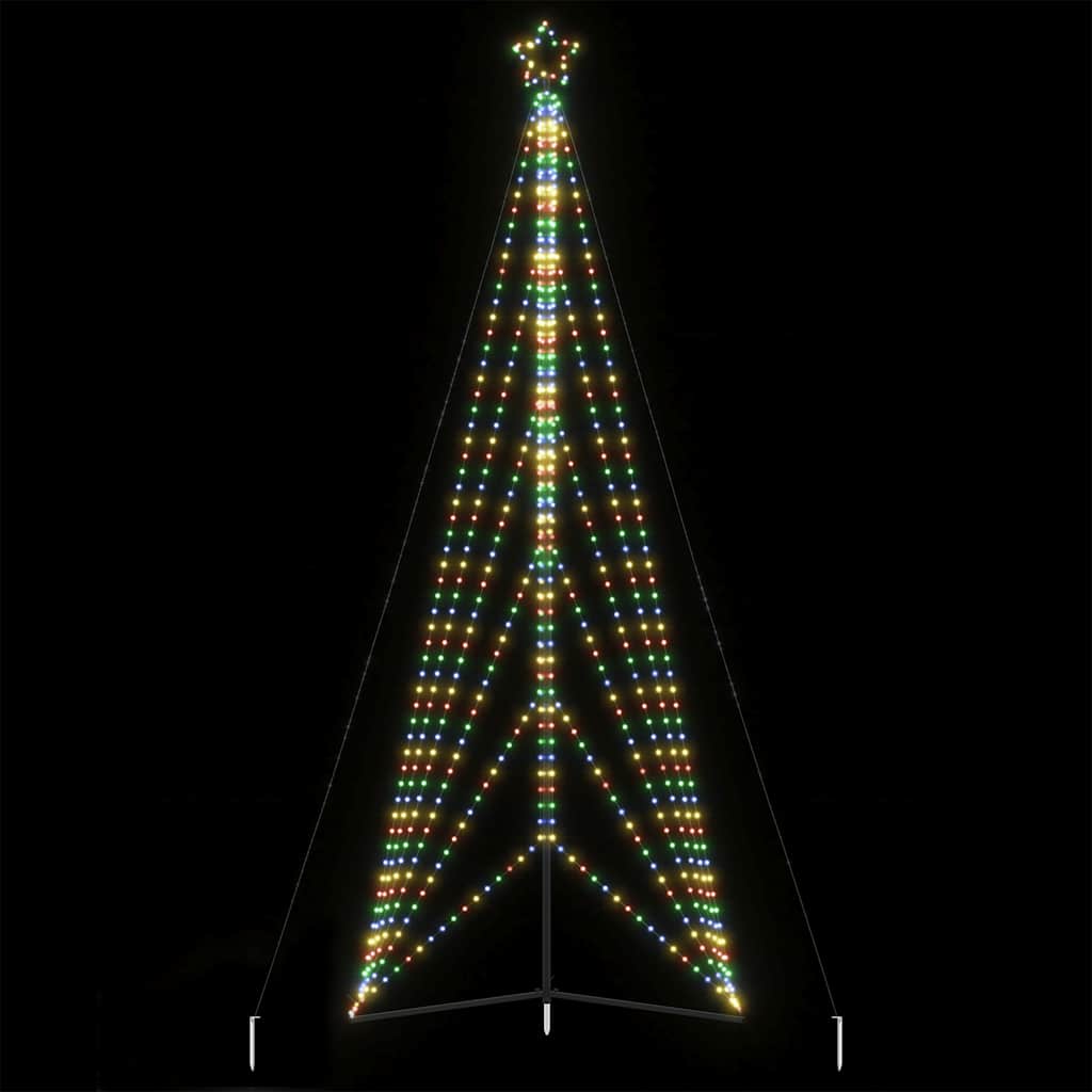 JUNG Vida LED Weihnachtsbaum 861 LEDs Mehrfarbig 478 cm