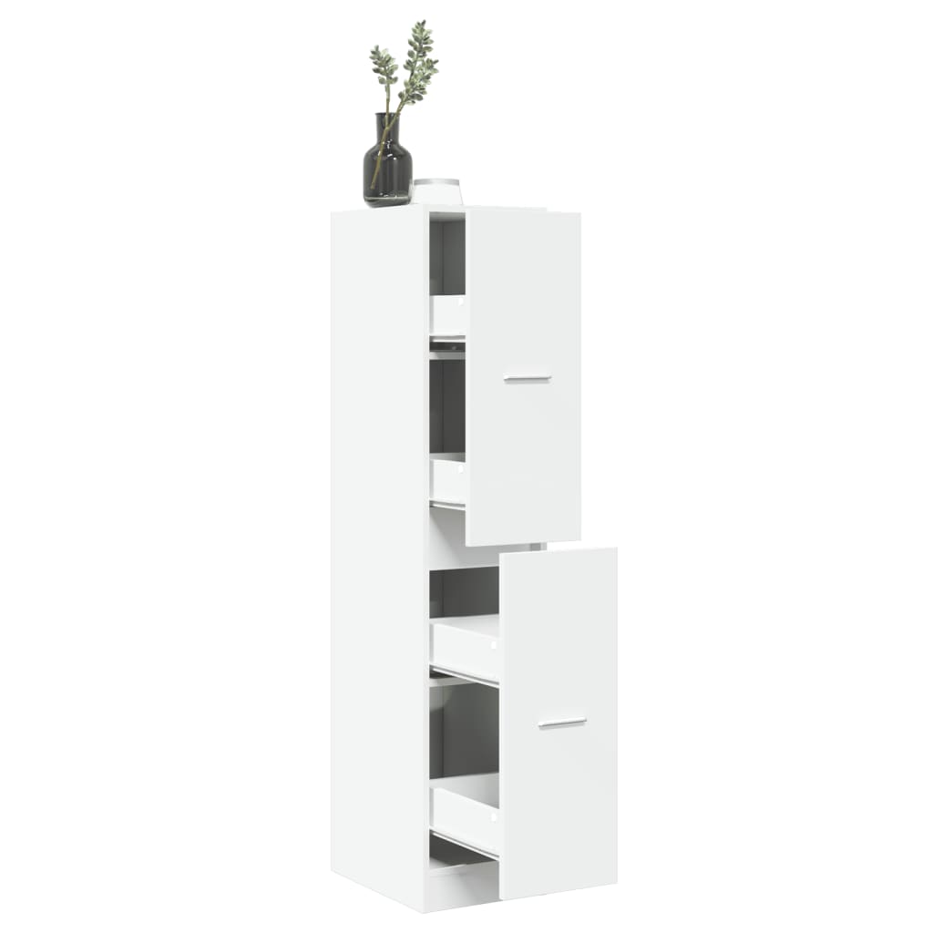 JUNG Vida Apothekerschrank Weiß 30 x 41 x 144,5 cm Holzwerkstoff
