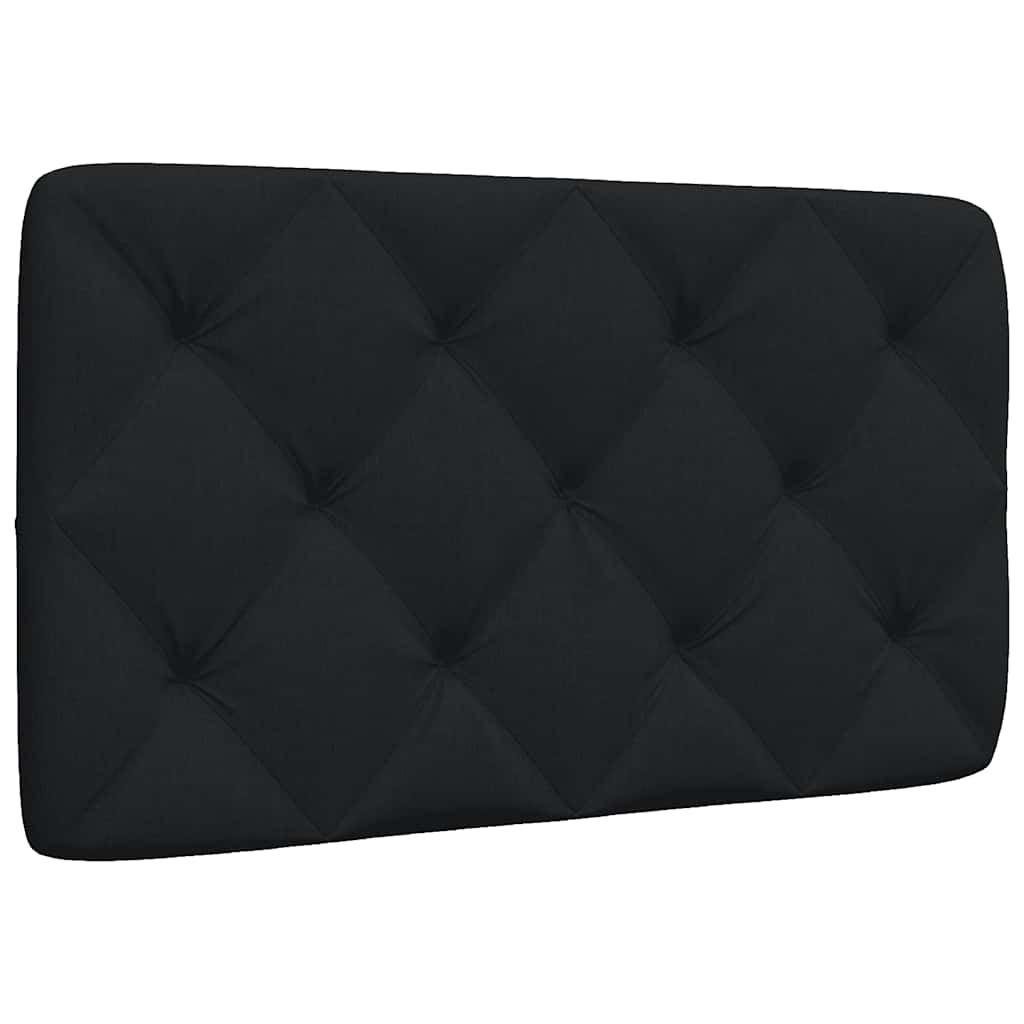 JUNG Vida Kopfteil-Kissen Schwarz 80 cm Stoff